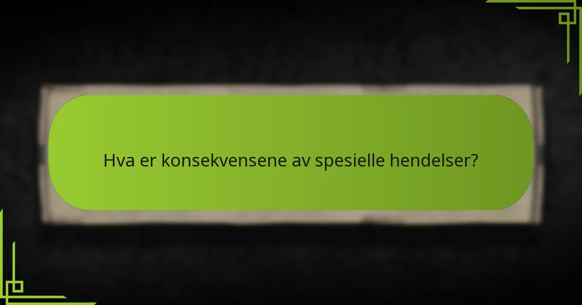 Hva utløser spesielle hendelser i Game of Thrones brettspillet?