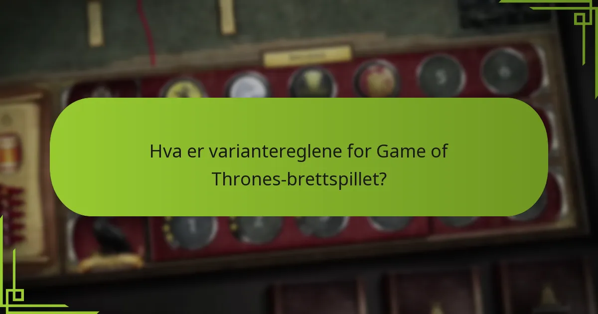 Hva er den samlede innvirkningen på spillingen av varianteregler og husendringer?