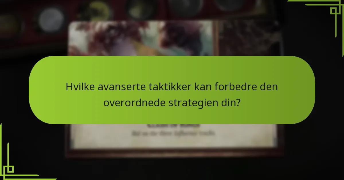 Hvilke terrengfordeler bør spillerne vurdere?