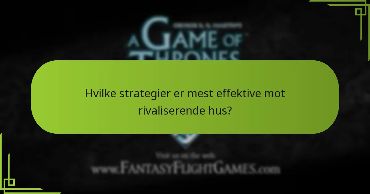 Hvilke unike allianser kan Hus Arryn danne?